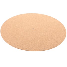 SAFIGLE Turntable Mat Vinyl Slipmat Vinyl Record Mat Cork Mat Vinyl Turntable Mat Turntable Platter Cork Mat Cork Record Mat Slipmat for Vinyl Turntable
