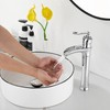 Chrome Bathroom Faucet GGStudy Waterfall Bathroom Faucet Single Handle One