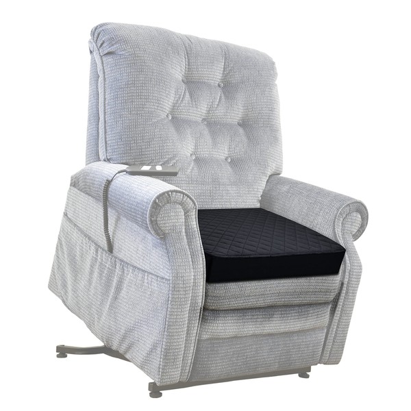 COMFORTANZA Large 20x20x5 Inches Memory Foam Square Thick Non-Slip Chair