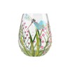 Lolita "Dragonfly" Stemless Glass, Multi-Colour