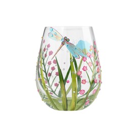 Lolita "Dragonfly" Stemless Glass, Multi-Colour