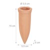 Relaxdays Clay Tips Irrigation, Set of 4, Watering Aid for