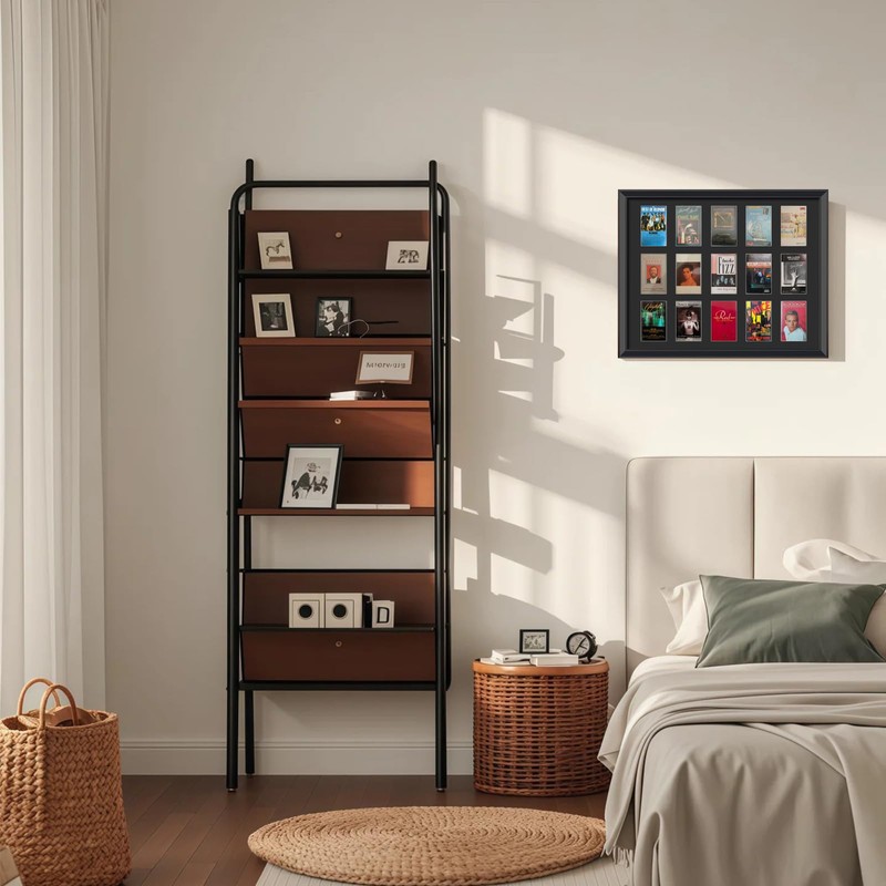 Cassette Tape Storage Shadow Box Display Stand,Cassette Tape Display Frame,Cassette