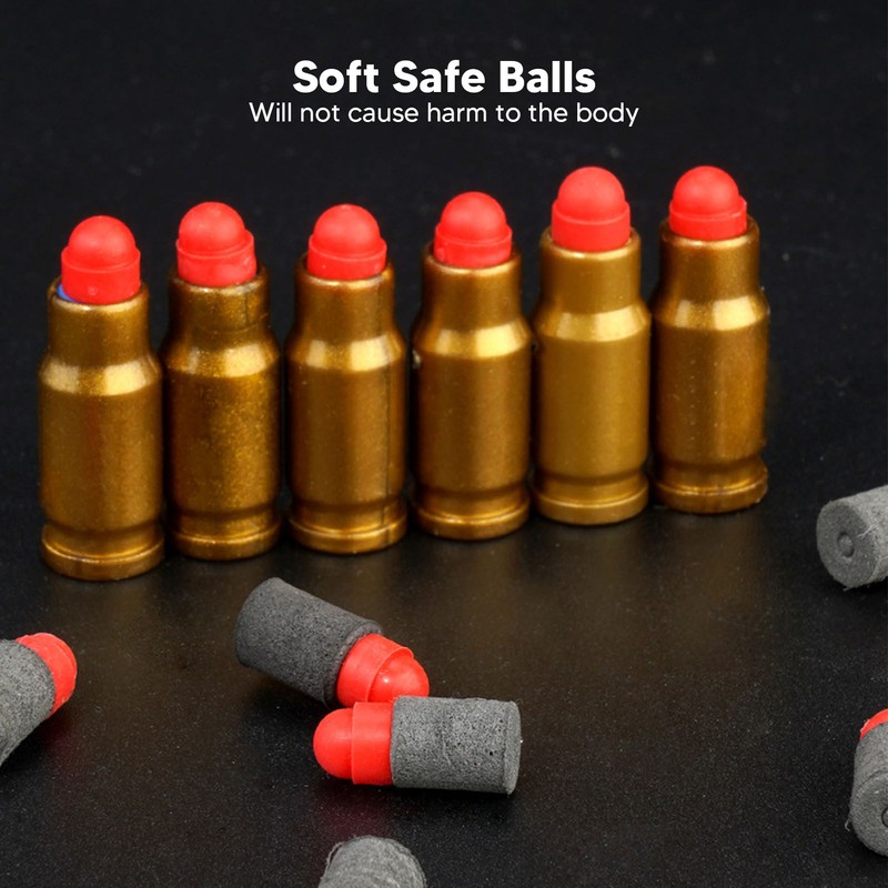 Shell Ejecting Toy Soft Ball Infrared Flashlight Long Range Educational