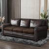 ANARACHON Leather Look Couch Cushion Covers Sofa Seat Slipcovers Sets