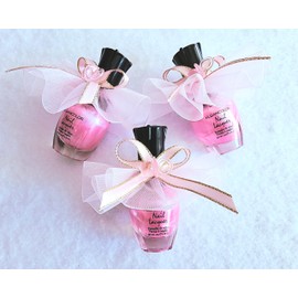 Dreams Gate Deluxe baby shower ballet ballerina pink nail polish party pack favor set of 12