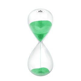Hourglass Sand Timer 2 Minutes, High Turquoise Sand Clock 2 Min, Hand Blown Sand Watch Two Minutes, Large Hour Glass Sandglass, Reloj de Arena for Home Yoga Game Decor