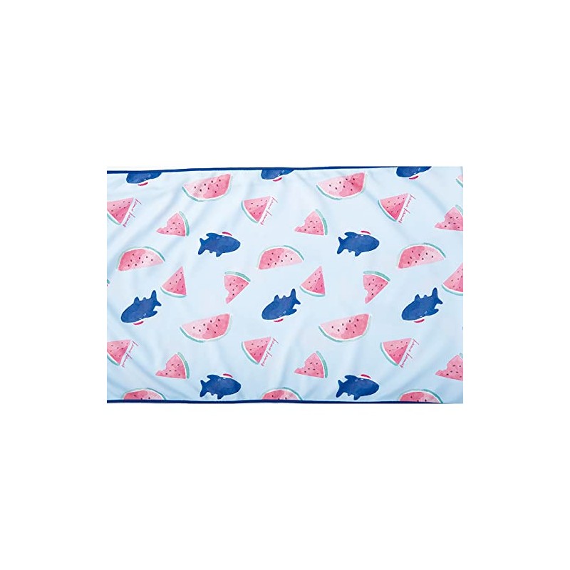 Libuhaafter Cool Towel Outing Cool Shark Zap (Total Length Approx.