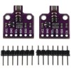 SHUATI Development Board 2pcs BME680 Practical 4 in 1 Temperature