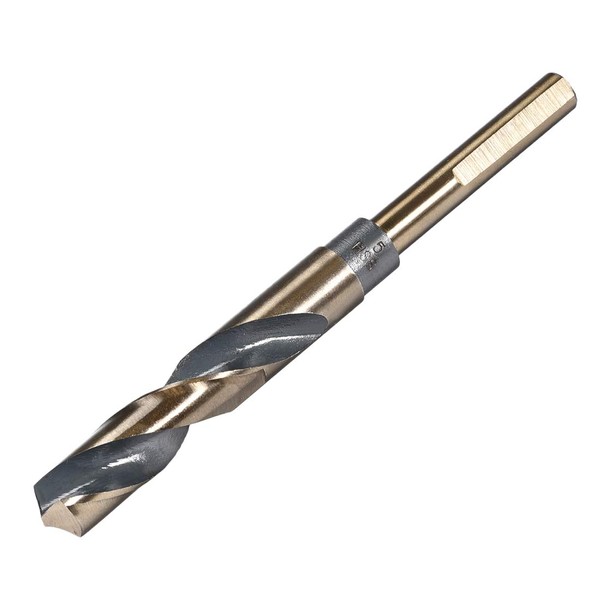sourcing map Reduced Shank Twist Drill Bits 15mm High Speed