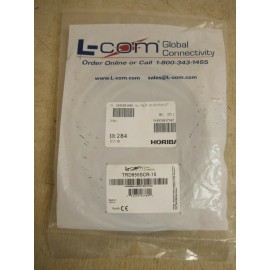 L-Com Shielded Cat 6 Cable Gray 15ft RJ45 PVC Jacket TRD855SCR-15 FREE SHIPPING
