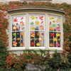 6 Sheets Thanksgiving Window Clings Fall Window Stickers Harvest Festival