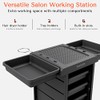 TASALON Salon Trolley Cart for Salon Station - Space Saving