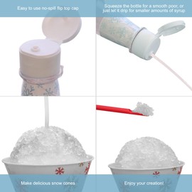 Flavored Syrup for Snow Cones, Homemade Sodas, Cocktails, Coffee, Baking and More - Time For Treats 16.9 Fluid Ounce Bottle (Coconut)