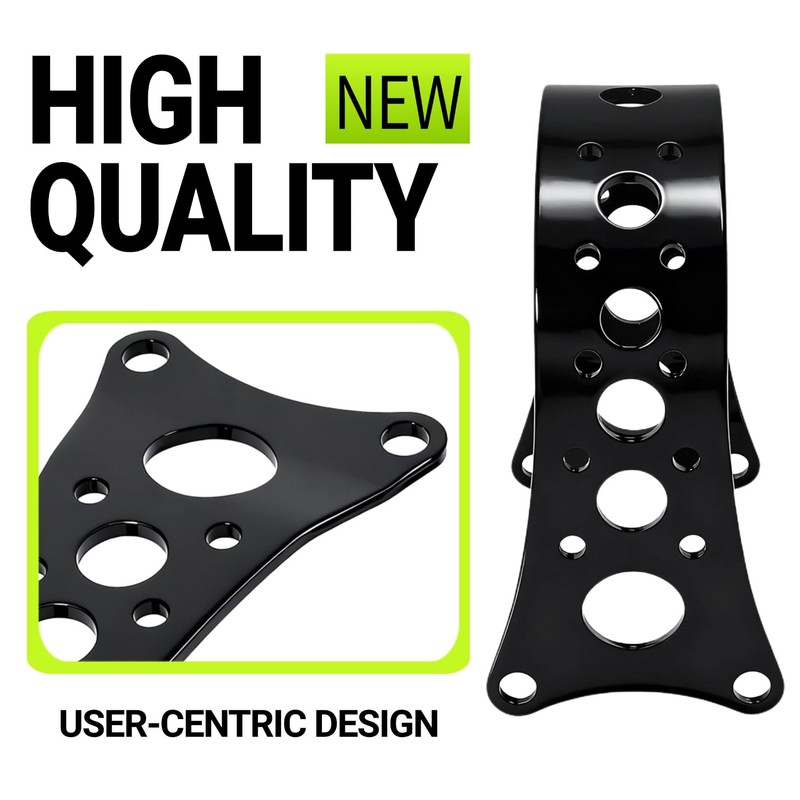 AC-MTORC Black Front Fork Brace Tracker Narrow for Harley Sportster