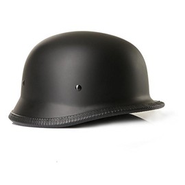 CMX German Easy Rider Half Shell Helmet Brain Cap Black
