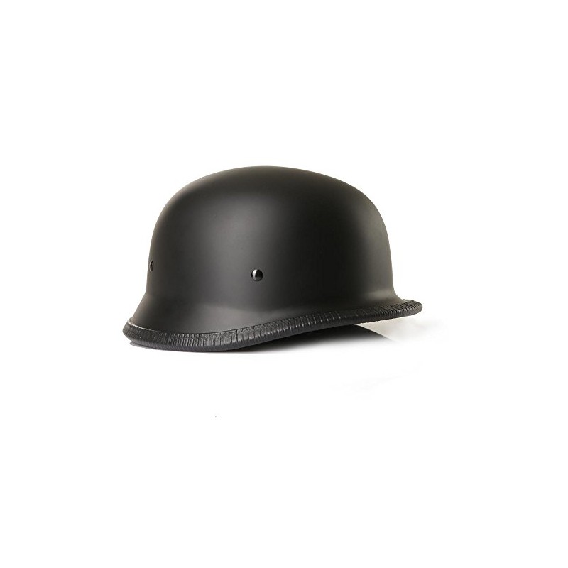 CMX German Easy Rider Half Shell Helmet Brain Cap Black