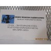 McNICHOLS 1/2 #16 304 STAINLESS STEEL FLATTENED EXPANDED METAL-----5" X