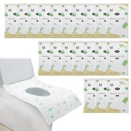 BYXG 20 pieces 60 x 40 cm toilet mat paste type toilet cover, travel toilet, children's toilet seat cover, toilet seat cover, children's toilet seat