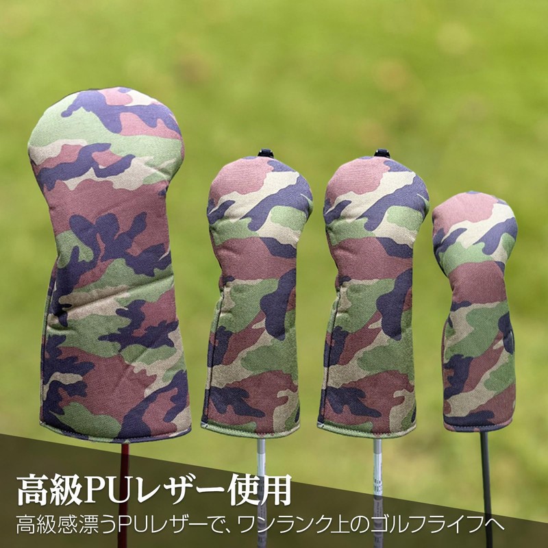 Golf Headcover Utility Fairway Wood Driver Golf Cover UT Cover