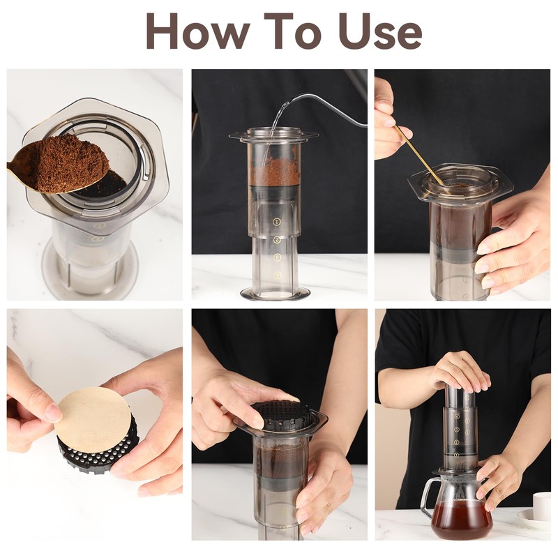 400Pcs Replacement Coffee Filter Paper, 2.5in Unbleached Natural Round Coffee