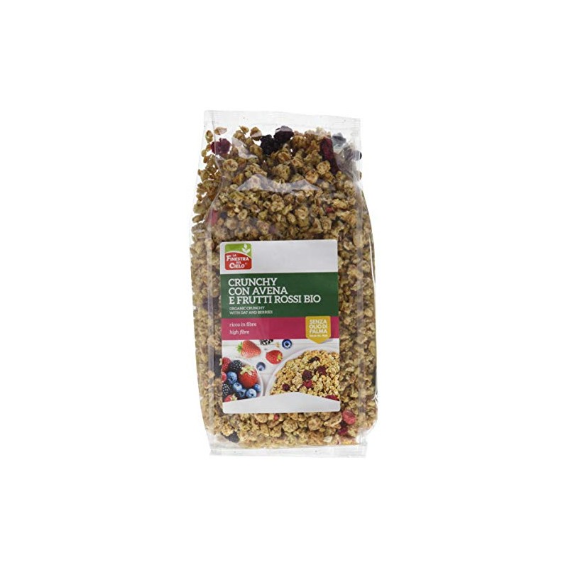La finestra sul cielo, Crunchy con avena e frutti rossi