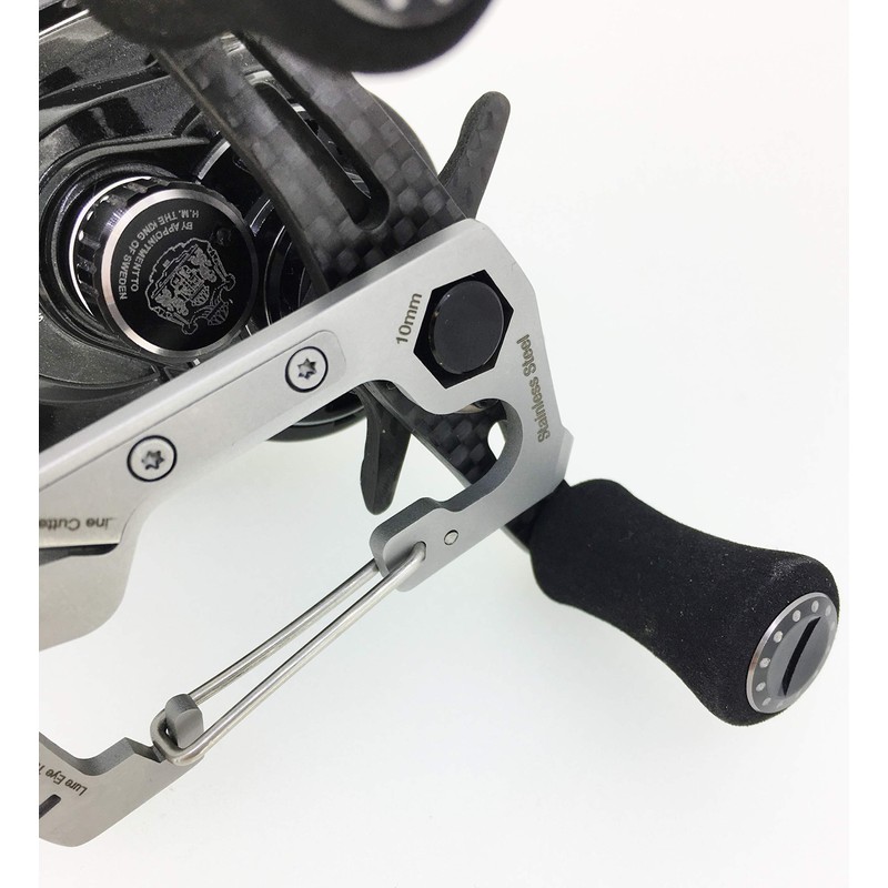Abu Garcia (アブガルシア) Multi-Tool Carabiner Black