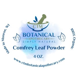 CTM Botanical Apothecary Comfrey Leaf Powder (4 OZ.)