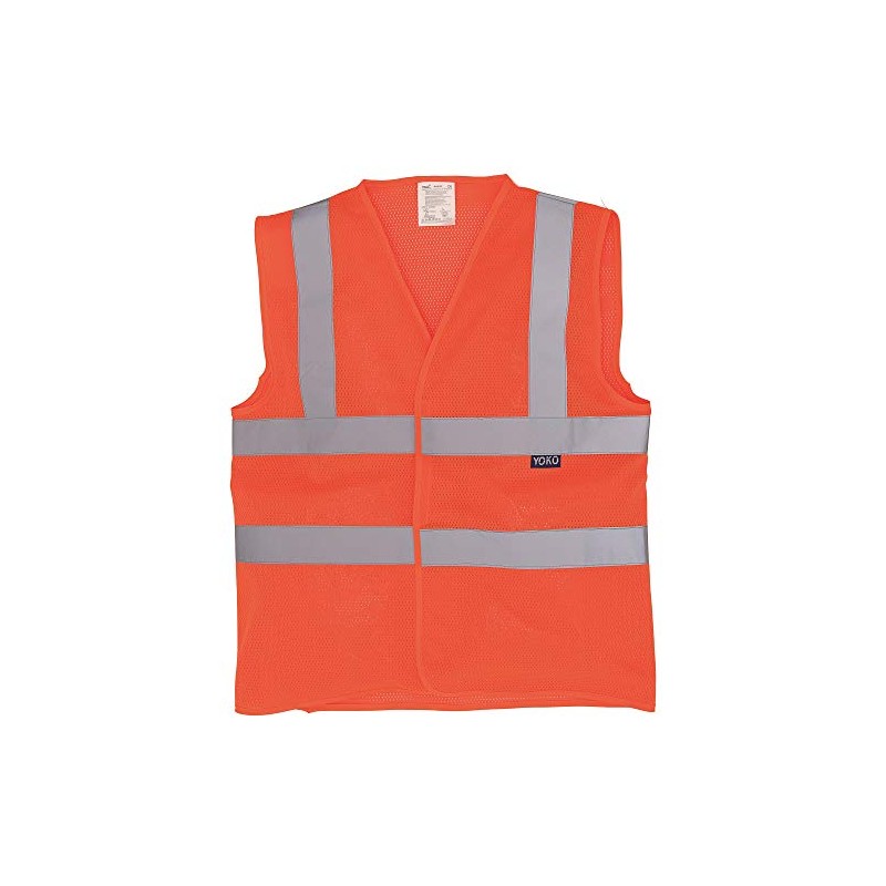 Yoko Hi-Vis Open Mesh Vest / Jacket (L) (Hi Vis