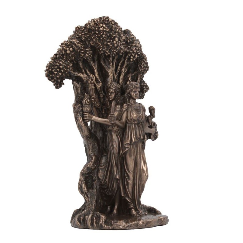 Nemesis Now Triple Moon Goddess Hecate, Bronze, 18.5cm