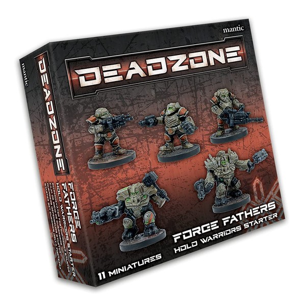 Mantic Games Deadzone Forge Father Hold Warriors Starter, Unpainted, MGDZF103