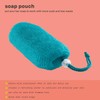 FREEMAN (FRHKR) Soap Saver Bags, Loofah Body Scrubber Bath Sponges,