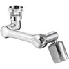 Extensor de grifo universal con rotación de 1080°, cabezal de