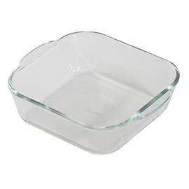 Pyrex CP-8584 Au Gratin Doria on the Table, Clear