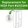 Spare Hardware Parts Wardrobe, Cabinet, Shelf Unit, Desk Screw (Replacement