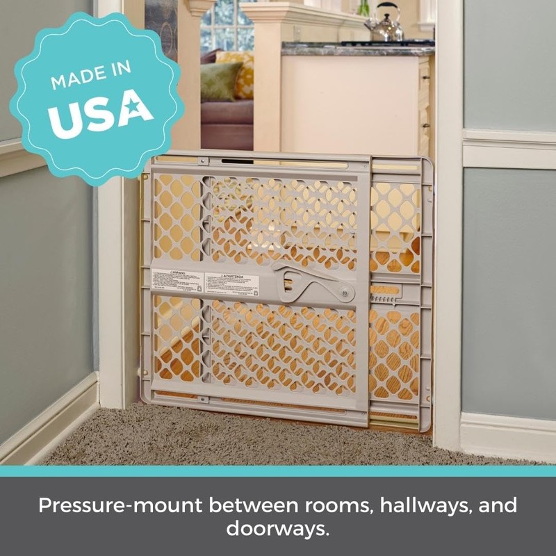 Toddleroo by North States - Supergate Ergo Baby Gate: Plastic