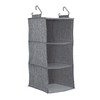 Household Essentials Closet Storage Hanging Shoe Organizer, Graphite