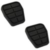 GuusCar 2 Pcs Clutch Pedal Pad Rubber for Transporter T4
