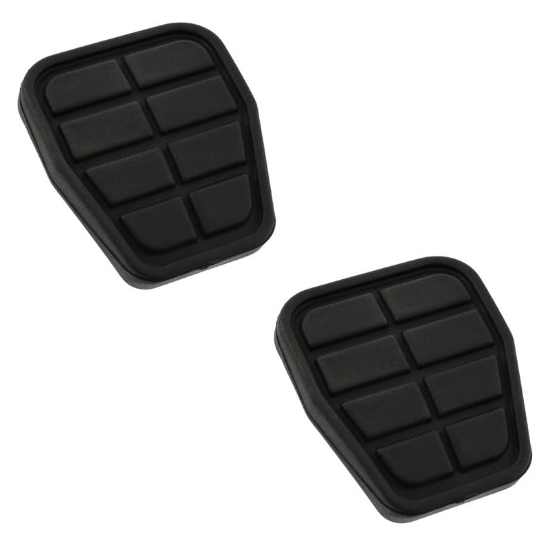 GuusCar 2 Pcs Clutch Pedal Pad Rubber for Transporter T4