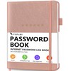 Password Book with Alphabetical Tabs – Hardcover Internet Address &