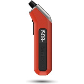 ETENWOLF T300 Digital Tire Pressure Gauge 3-200 PSI, Industrial Tire Gauge Calibrated to ANSI B40.7 Grade 2A(Plus-Minus 0.5%), Replaceable AAA Batteries (Vivid Orange)