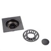 Floor Drain, Square Shower Floor Drains with Black Paint Stainless