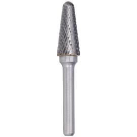 Broca Abrasiva de Carburo, Rebabas de Carburo, Herramientas Eléctricas Sólidas de Corte Doble Limas Rotativas de Carburo de Tungsteno Brocas para Amoladora de Troquel Talla de