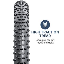 YUNSCM 2-PCS 29" Bike Tires 29x2.10/52-622 60TPI Nylon Antipuncture Protection and 29" Heavy Duty Bike Tubes Compatible with 29x1.95 29x2.0 29 x 2.10 29x2.125 Bicycle Bike Tires and Tubes (Y-1161)