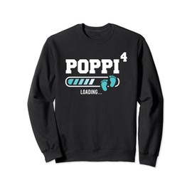 Mens Poppi 4 Fourth Time Poppi Funny Poppi Of Four Sweatshirt