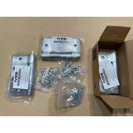 IVES 3 - Ives 3CB1HW 4.5"X4.5" 652 Knuckle Concealed Bearing Hinge Hinges qty-3"
