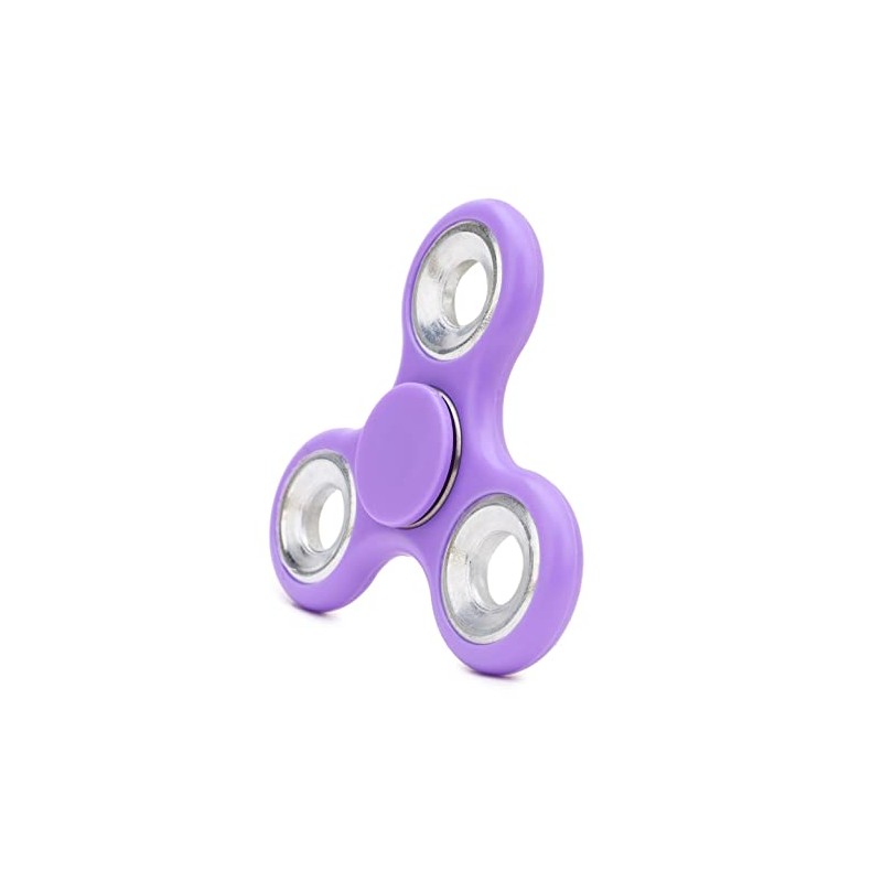 Toyland® Fidget Hand Spinner - Stress and Anxiety Relief (Purple