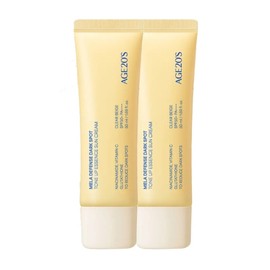 AGE2WENNESS AGE20S Mela Defense Freckle Tone-Up Essence Sun Cream 50ml x 2 / AGE20S 멜라디펜스 기미 톤업 에센스 선크림 50ml x 2개