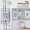 Universal Ceiling Fan Wall Control with Four Speed Switch and