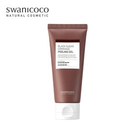 Swani Coco 저자극 각질제거 스와니코코 블랙슈가 고마쥬 필링 젤 100ml Low-irritation Exfoliating Swanicoco Black Sugar Gommage Peeling Gel 100ml